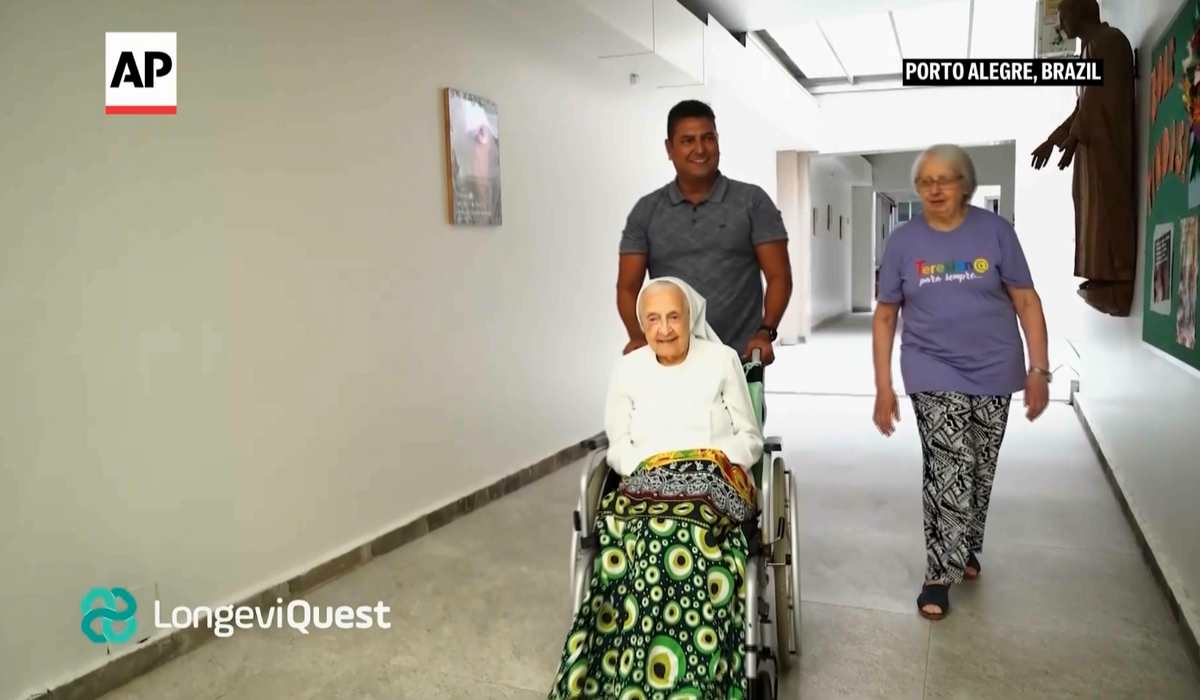 NextImg:A soccer-loving nun from Brazil tops list of world’s oldest living person at nearly 117