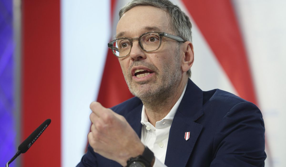 NextImg:Far-right leader pledges to ‘govern Austria honestly’ and makes demands of potential partner