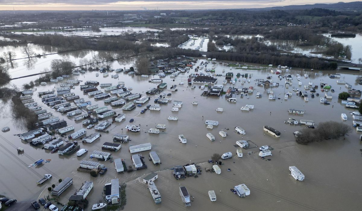 NextImg:Severe flood warning issued as the U.K. faces more weather disruptions
