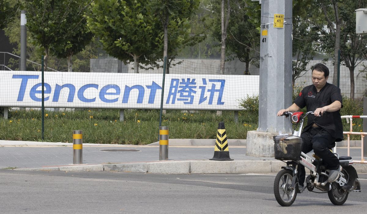 NextImg:Pentagon adds Chinese social media giant Tencent to list of sanctioned companies