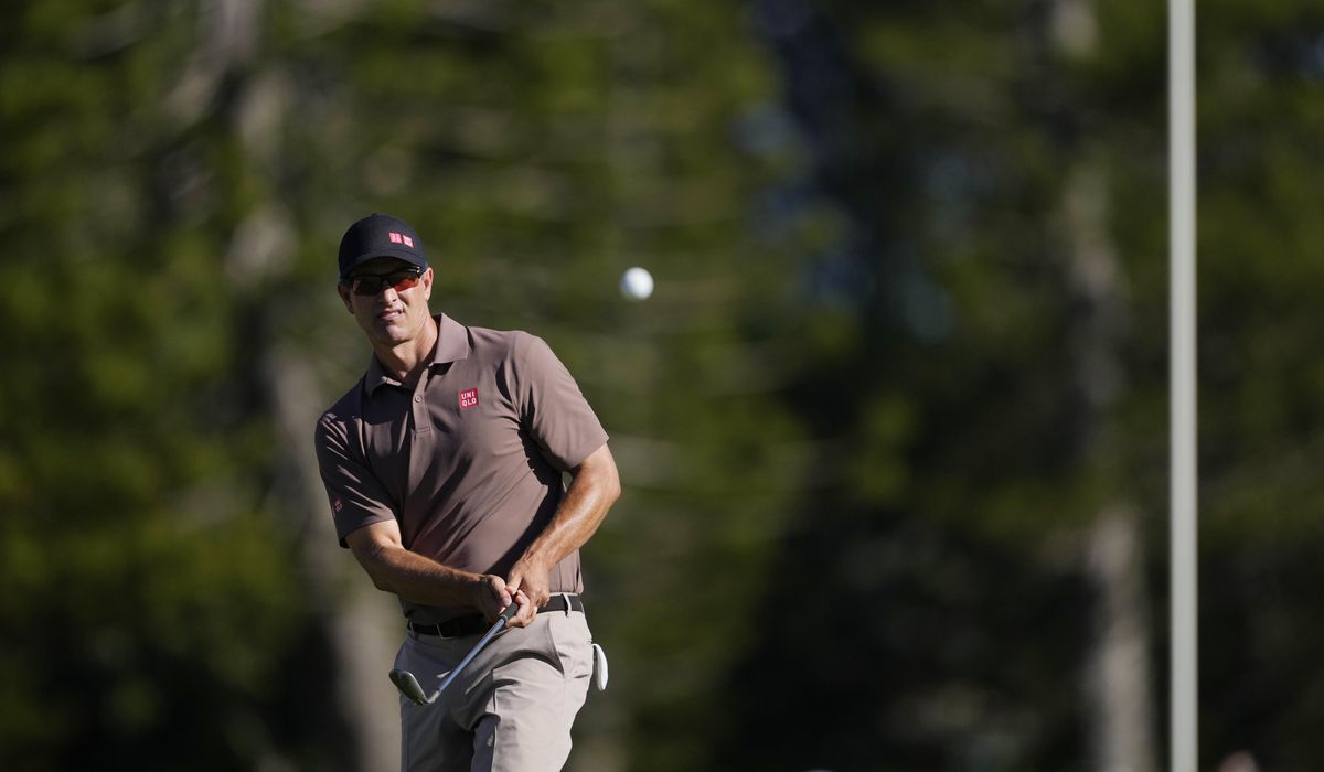 NextImg:PGA Tour’s Oval Office meeting with Trump ‘a positive thing,’ golfer Adam Scott says