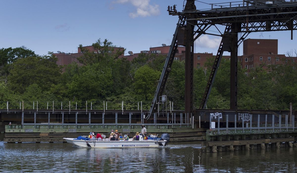 NextImg:D.C. sues federal government over pollution in Anacostia River