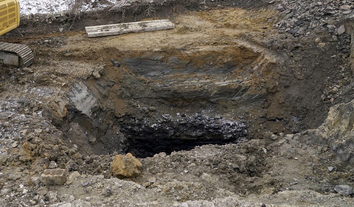 NextImg:Efforts continue to stabilize area where Pennsylvania woman fell to her death in sinkhole
