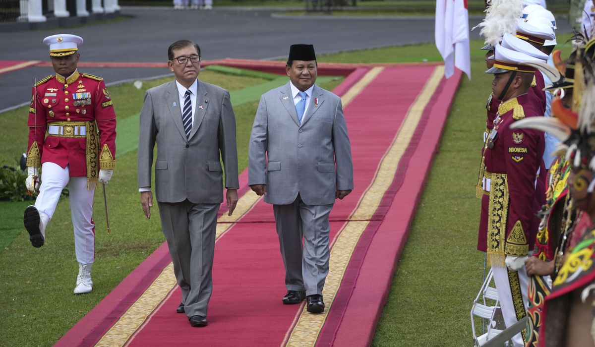 NextImg:Indonesia and Japan promise deeper defense and economic ties as regional tensions spike