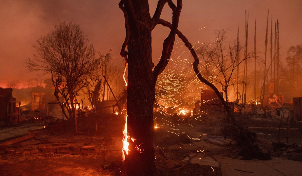 NextImg:Small airborne embers play a big role in the spread of wildfires