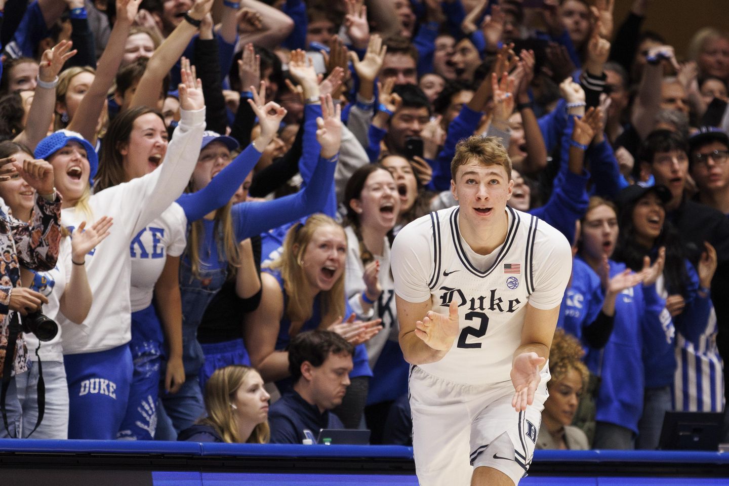 Cooper Flagg scores ACC freshman record 42 points as No. 4 Duke beats Notre Dame 86-78 Cooper Flagg scores ACC freshman record 42 points as No. 4 Duke beats Notre Dame 86-78