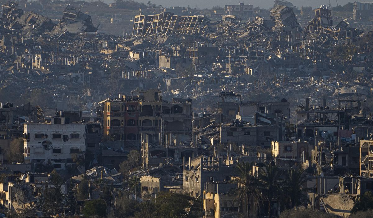 NextImg:Hamas has accepted a draft agreement for a Gaza ceasefire and the release of hostages, officials say