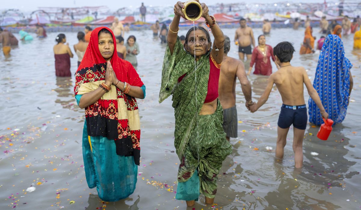 NextImg:India kicks off a massive Hindu festival touted as the world’s largest religious gathering