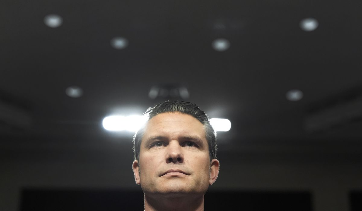 NextImg:Pete Hegseth ducks question about invading Greenland if Trump orders it