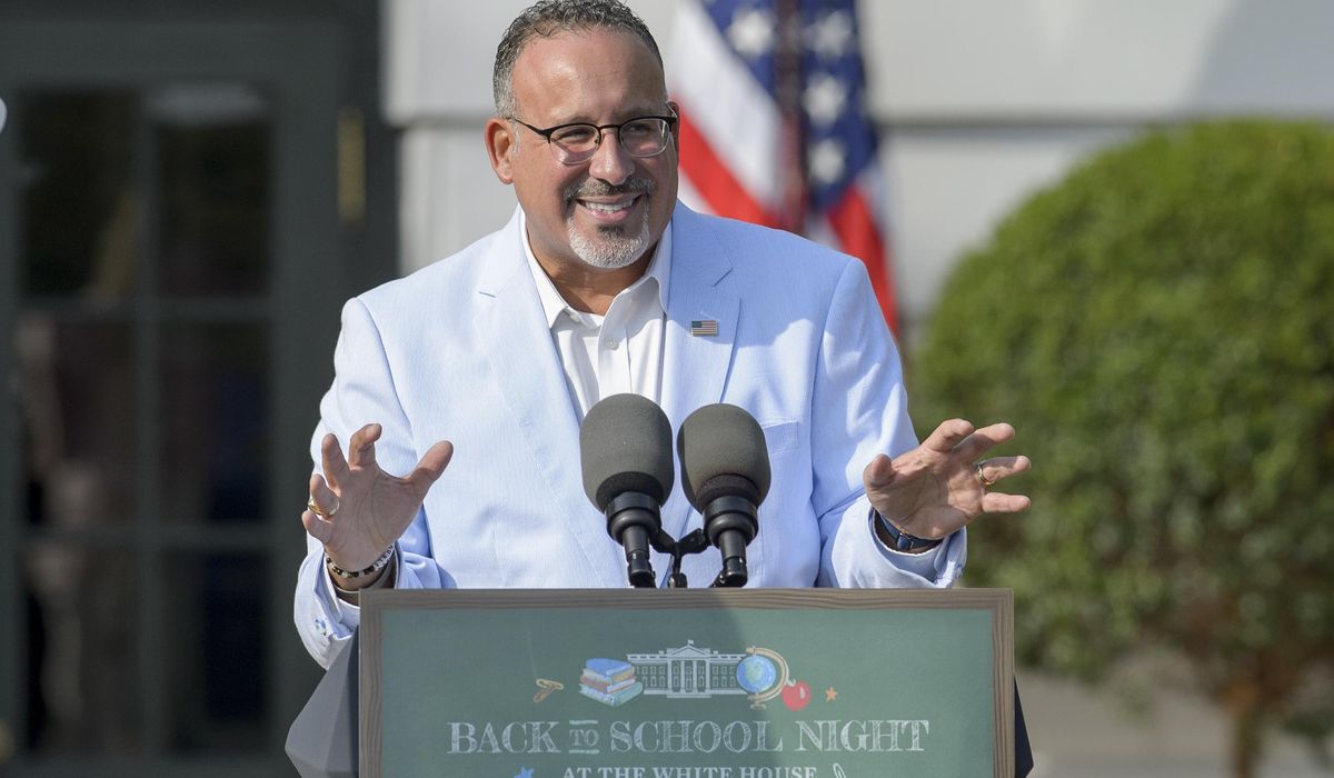 NextImg:Biden’s education chief says he avoided ‘culture wars’ despite goading from GOP governors