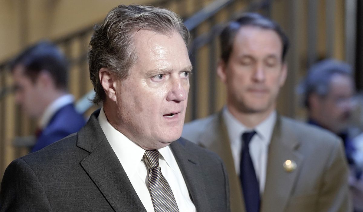 NextImg:Speaker Johnson removes Mike Turner from House intelligence panel
