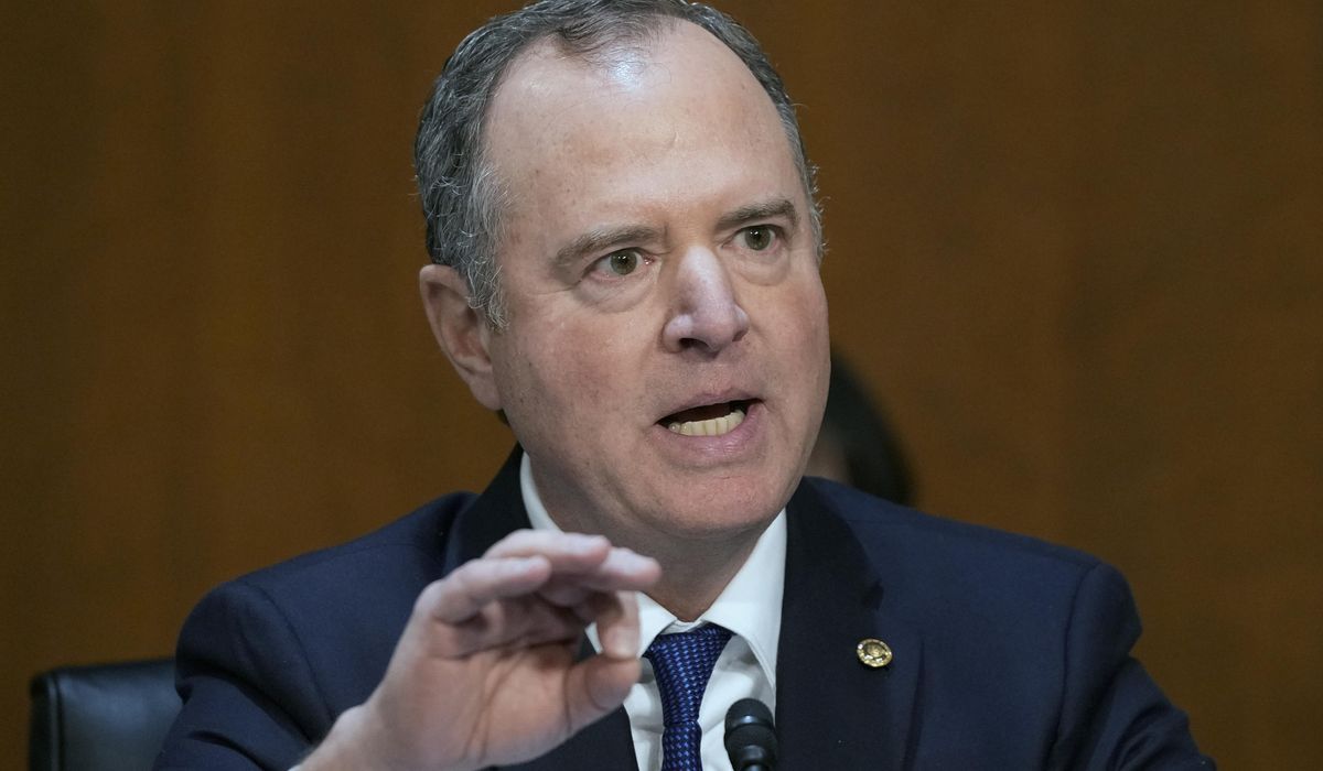 NextImg:Adam Schiff extends olive branch, Trump asks if he was ‘hit with a baseball bat’