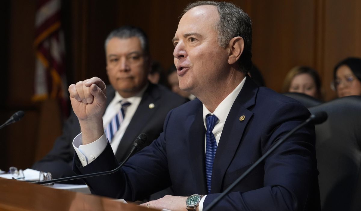NextImg:Pam Bondi faces off against Sen. Adam Schiff at confirmation hearing