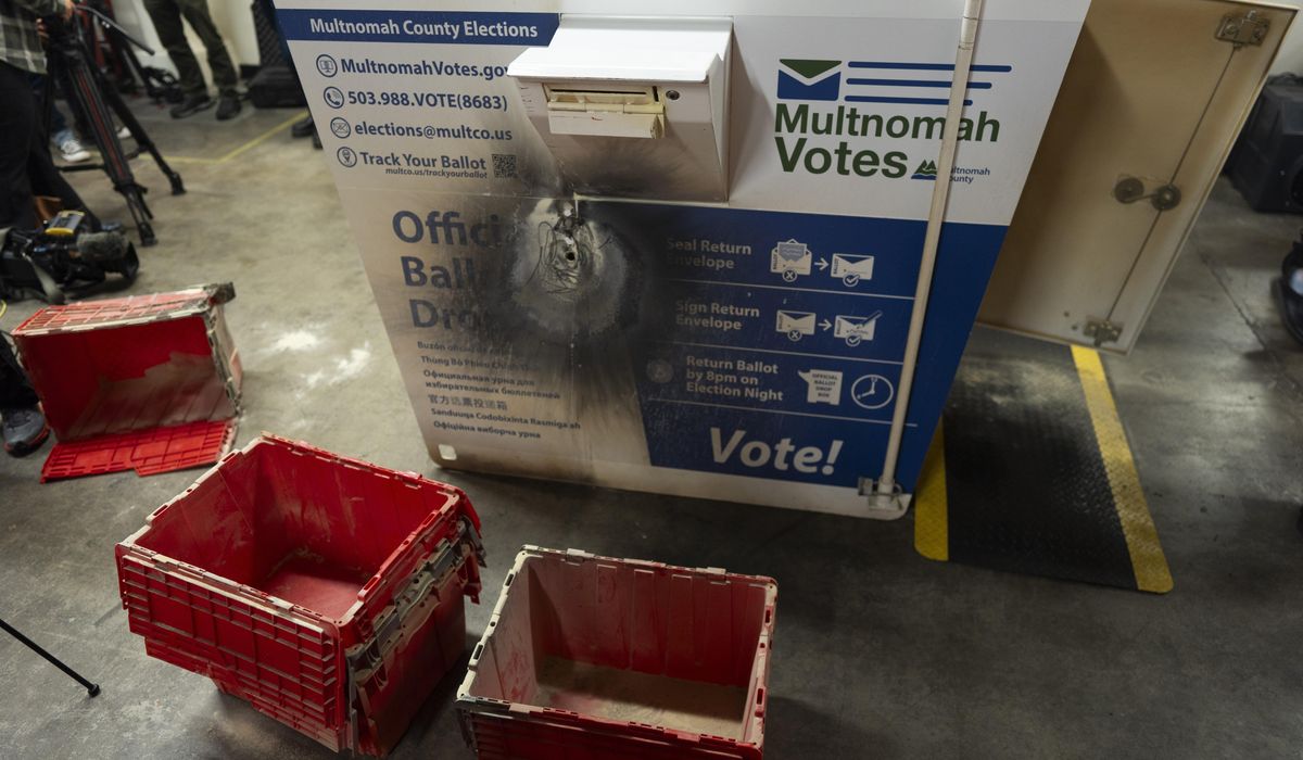 NextImg:FBI releases new details on metal compounds used to spark Pacific Northwest ballot box fires