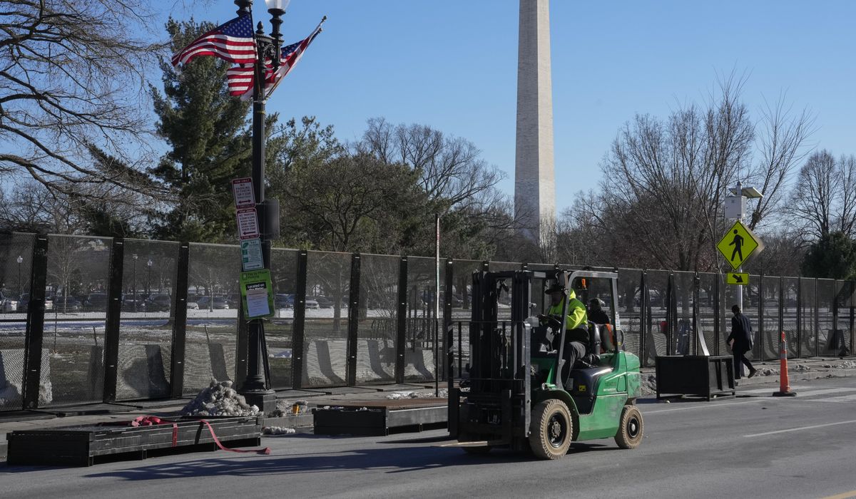 NextImg:Snipers, road closures, security checkpoints: D.C. locks down for Trump’s inauguration