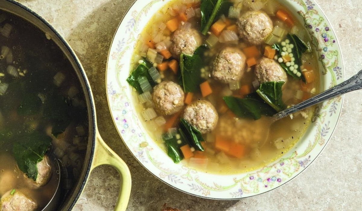 NextImg:Centuries of fusion predate the marriage of ingredients in this Japanese Italian wedding soup