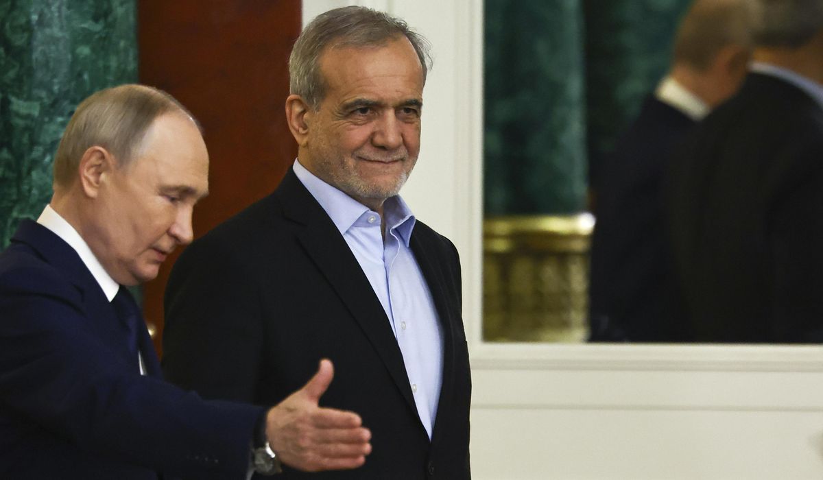 NextImg:Report: Russia and Iran deepen ties through joint drone production