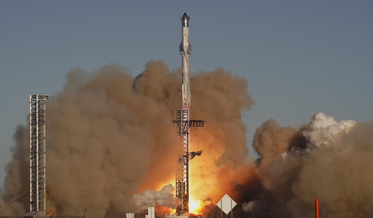 NextImg:SpaceX launch accident likely caused by fire that sent trails of flaming debris near the Caribbean