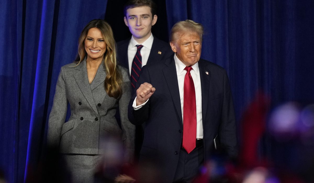 NextImg:Trump’s family circle has a different look as he returns to the White House