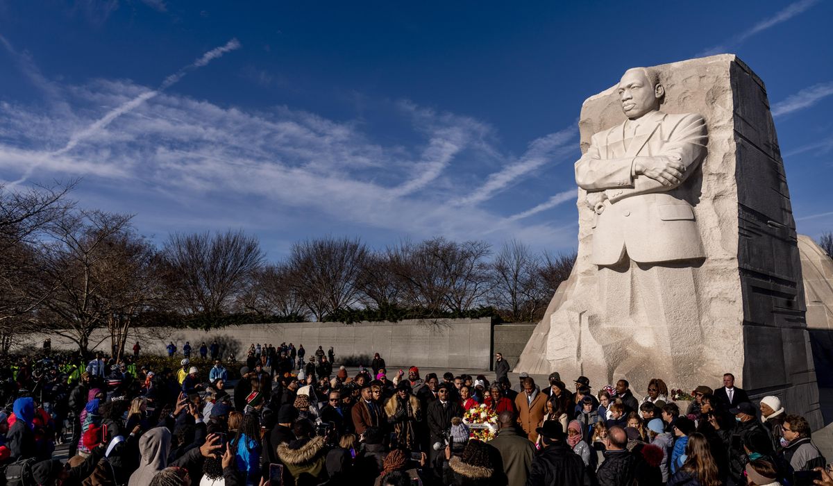 NextImg:Civil rights leaders and King family mark MLK Day as a special call to action as Trump takes office