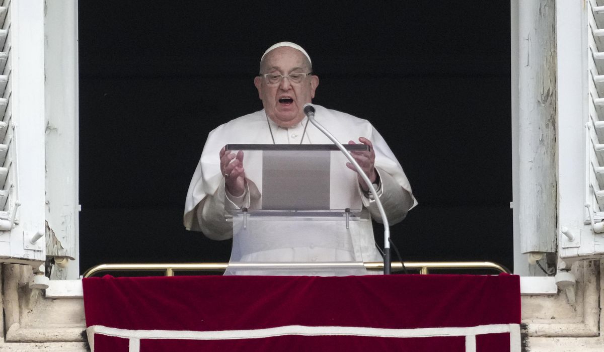 NextImg:Pope Francis sends blessings to Trump as he assumes the U.S. presidency