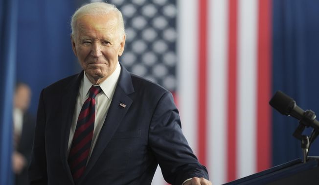 President Joe Biden speaks at the International African American Museum in Charleston, S.C., Jan. 19, 2025. (AP Photo/Stephanie Scarbrough, File )