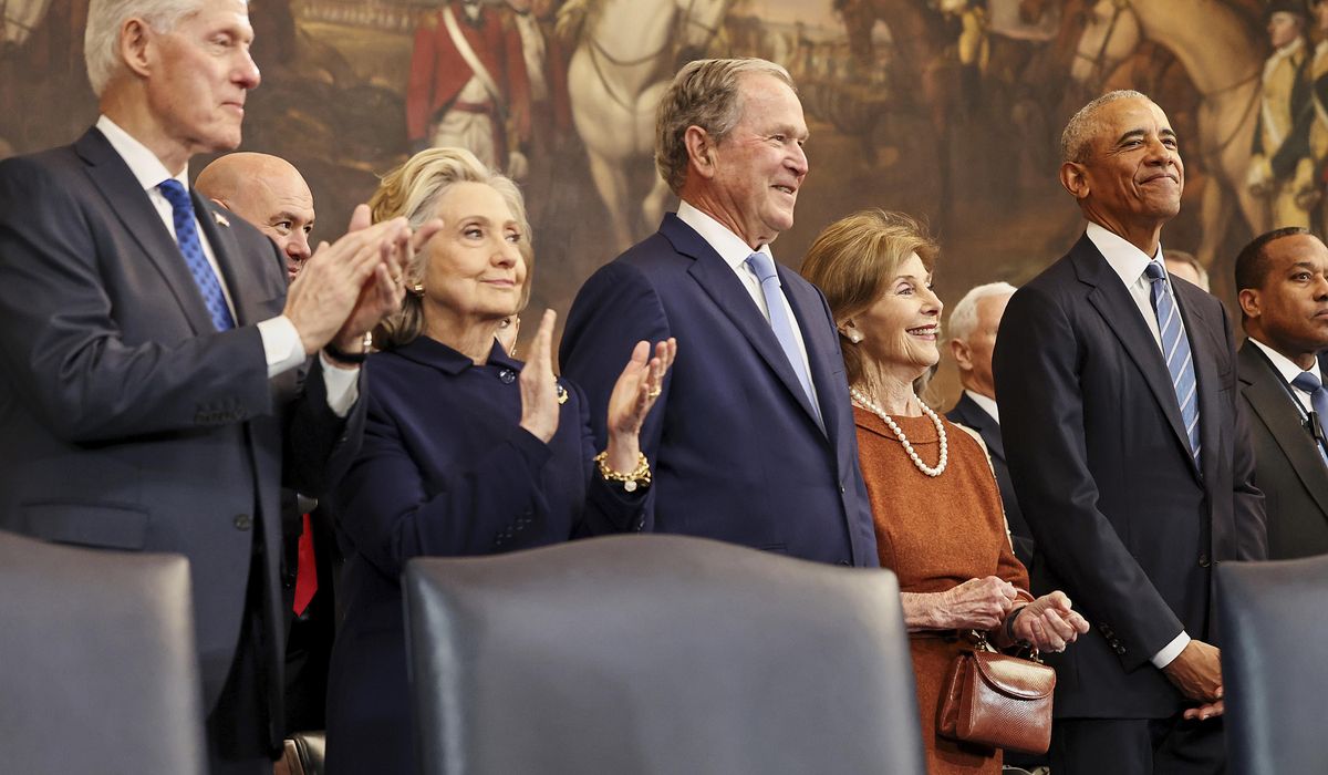NextImg:Beneath a veneer of calm, Trump’s inauguration holds warning signs for U.S. democracy