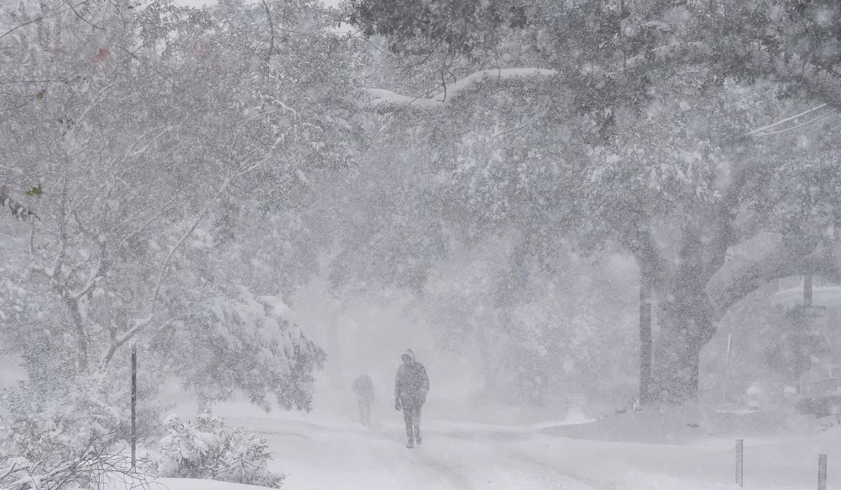 NextImg:A frigid storm drops rare snow on Houston and New Orleans as Florida readies plows in the Panhandle