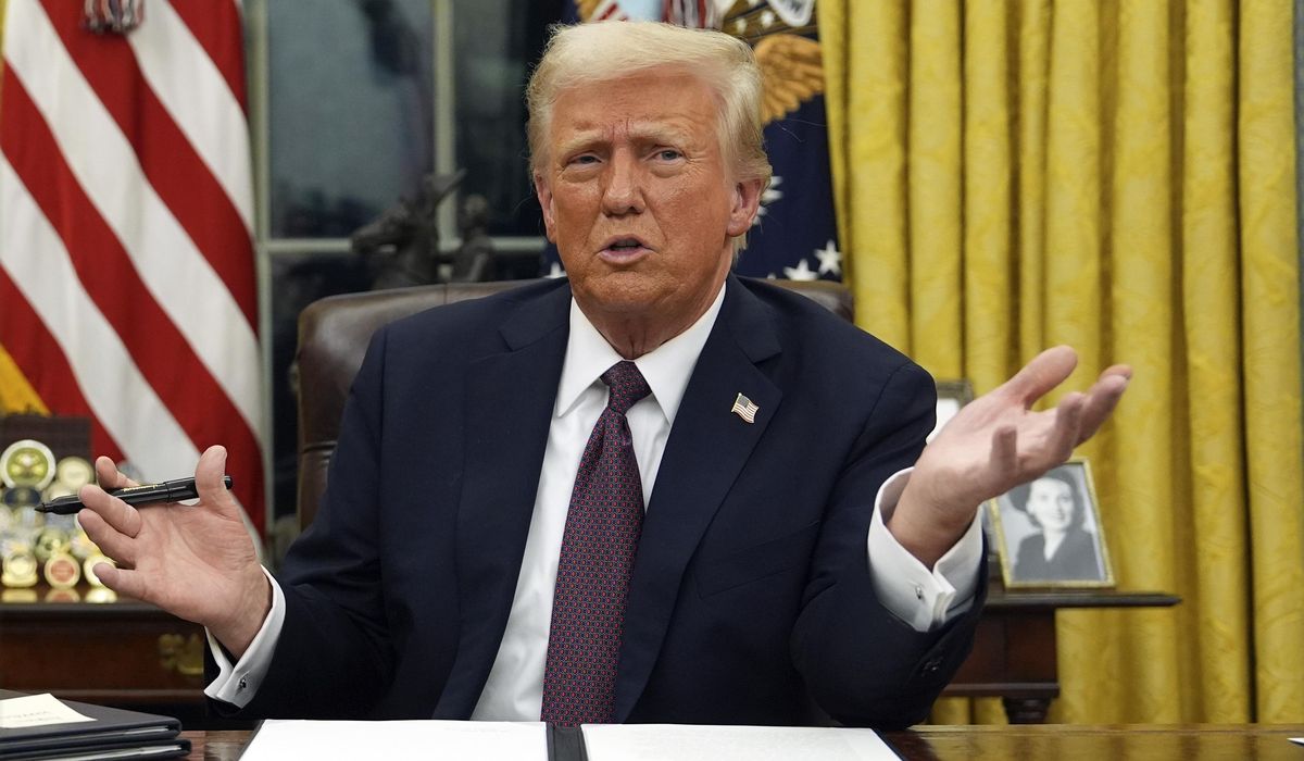 NextImg:Trump scraps Biden’s executive order on AI; tech race with China accelerates