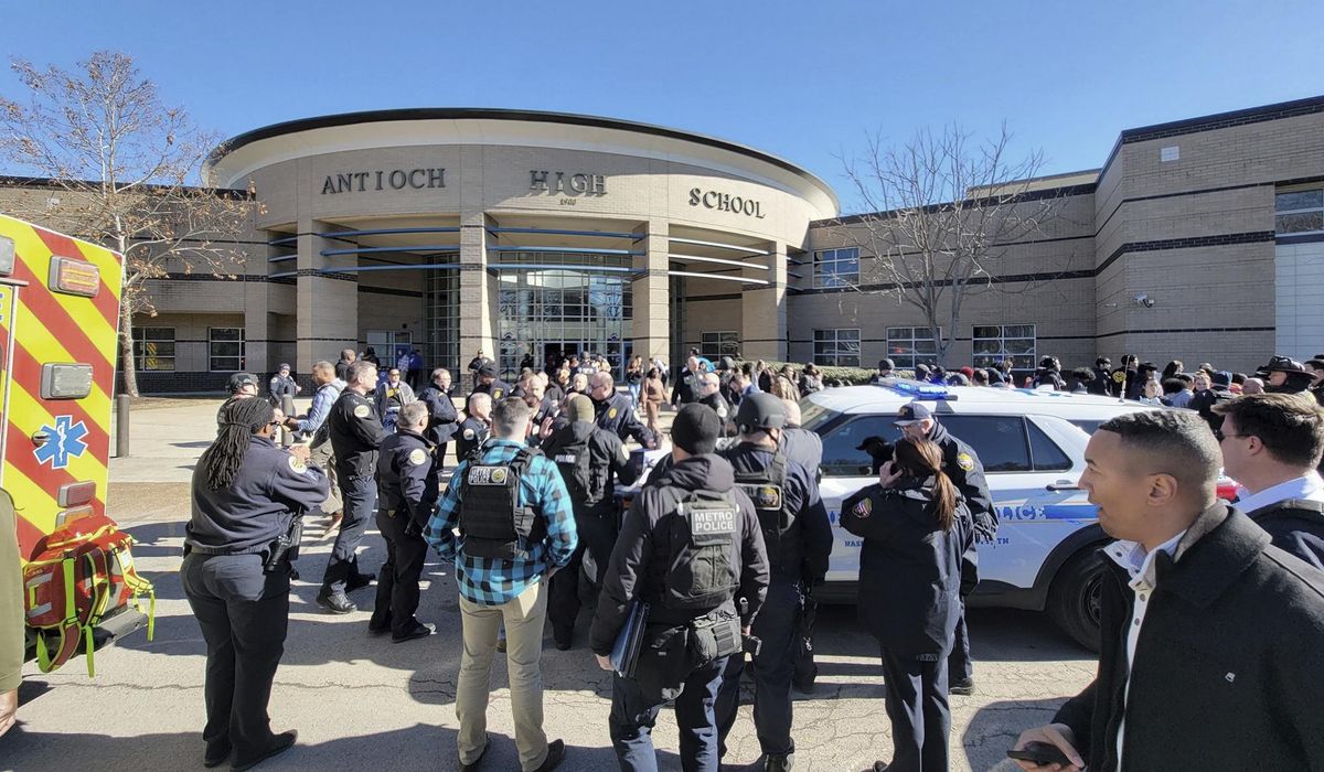 NextImg:Student wounds two classmates in shooting at Nashville high school