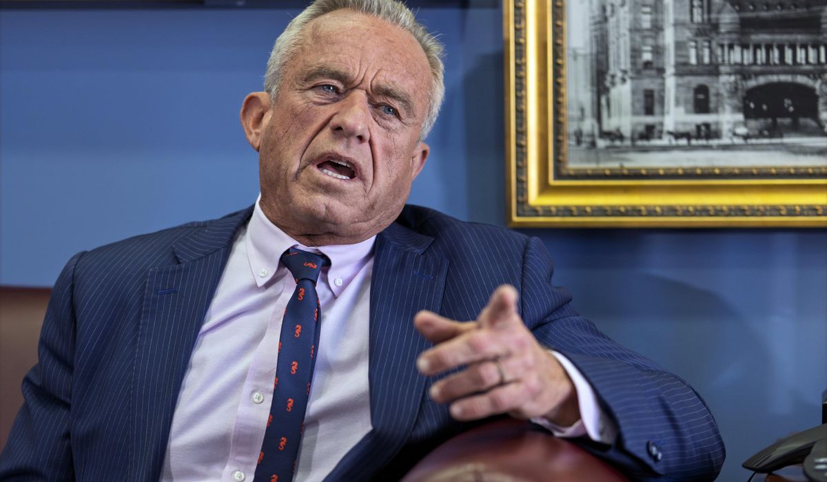 NextImg:RFK Jr. says he’s resigned from anti-vaccine nonprofit as he seeks nation’s top health official job