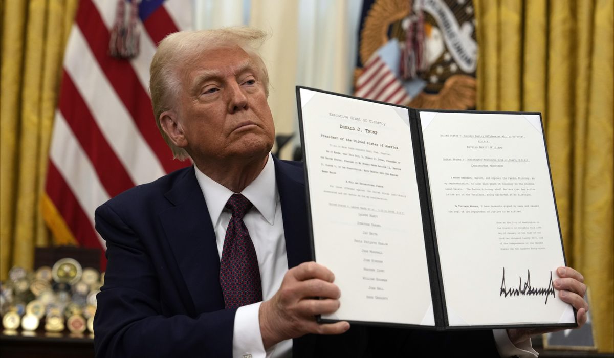 NextImg:Trump pardons 23 anti-abortion protesters convicted under Biden administration
