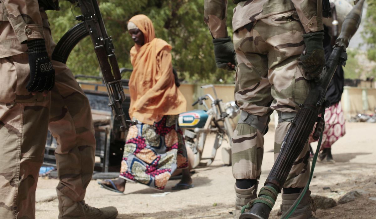 NextImg:Nigerian soldiers killed 79 militants and suspected kidnappers in the past week, army says