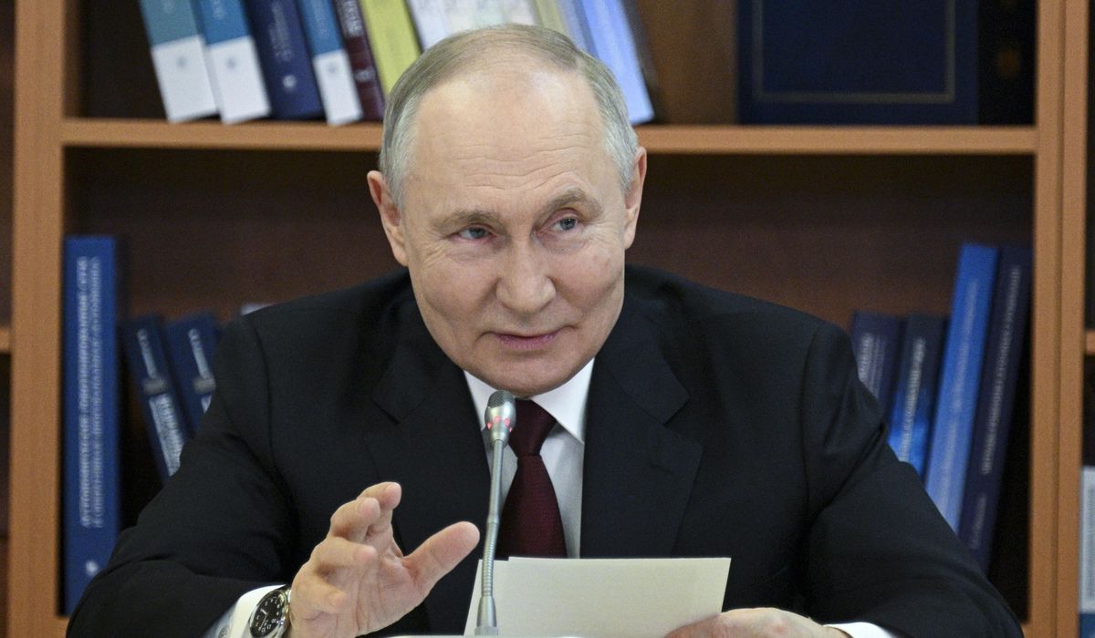 NextImg:Putin echoes Trump’s claim that conflict in Ukraine could have been avoided had he been in office