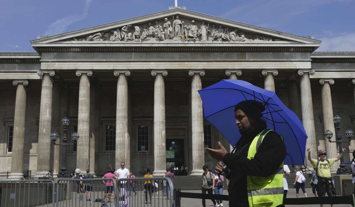NextImg:The British Museum says it is partly closed after a fired employee shut down IT systems