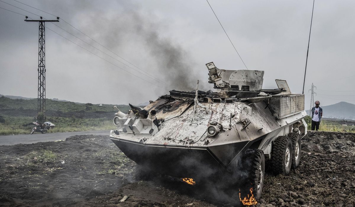NextImg:2 South African peacekeepers killed fighting rebels in eastern Congo