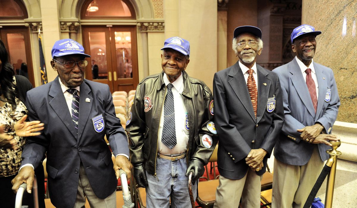 NextImg:More DEI fallout: Air Force scraps course that used videos of Tuskegee Airmen and female WWII pilots