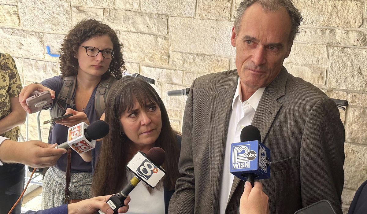 NextImg:Former Wisconsin chancellor fired over porn films sues in hopes of teaching again