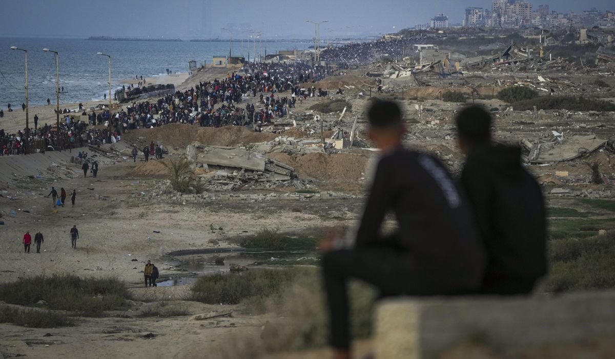 NextImg:Gazans already enduring health issues, lack of clean water now face hazardous rubble