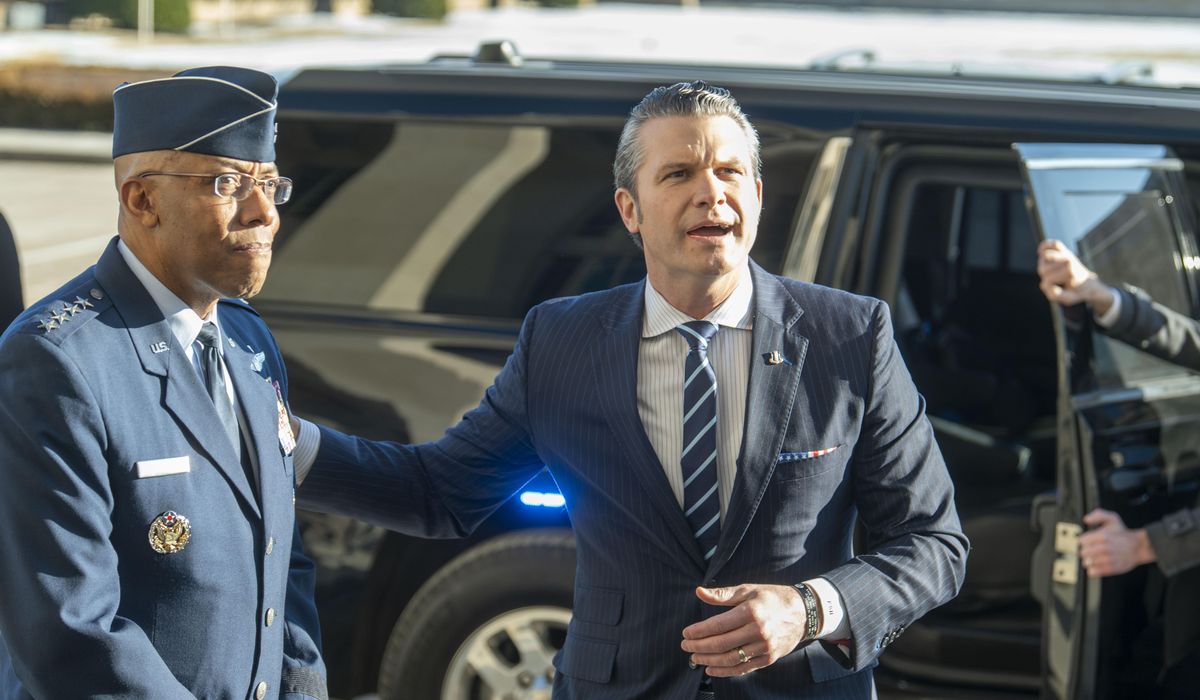 NextImg:Secretary Hegseth, ‘new sheriff’ in town at the Pentagon, arrives promising changes
