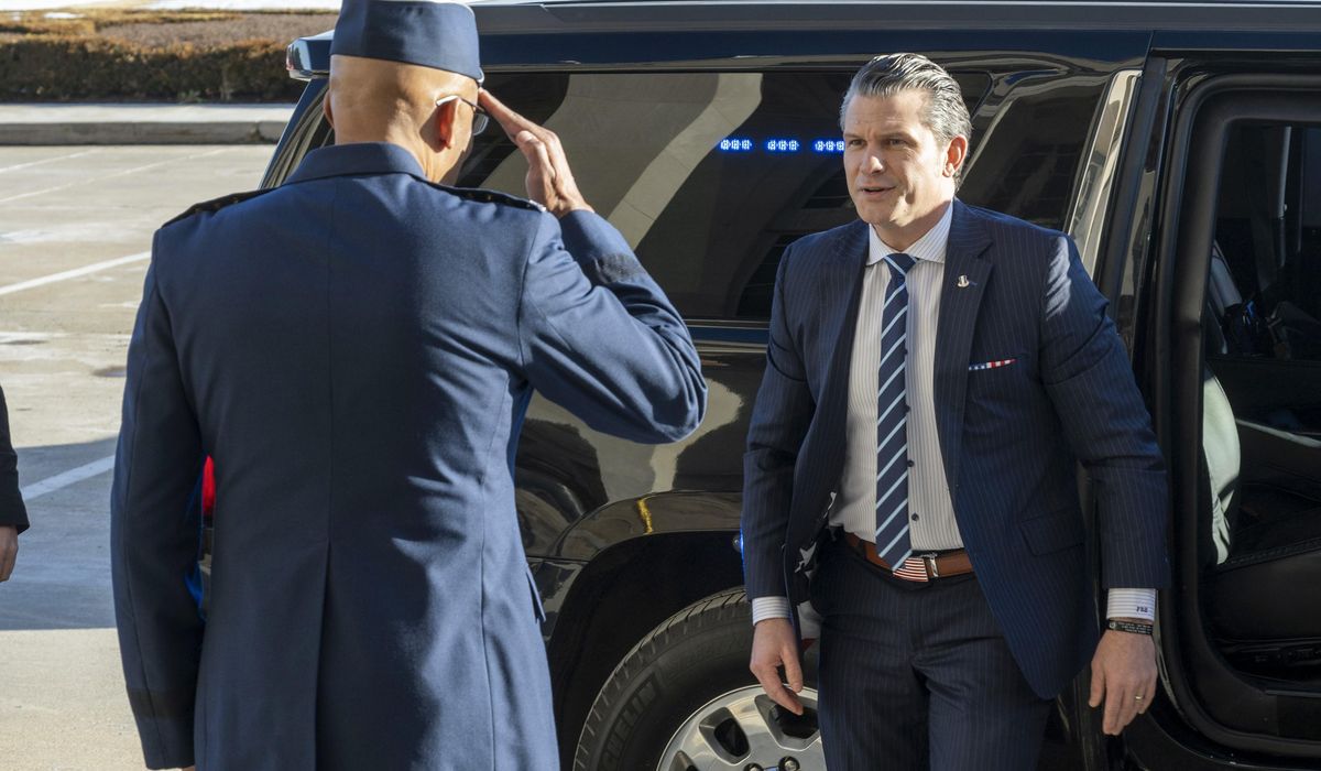 NextImg:Hegseth creates new Pentagon task force to ban race, sex from promotion criteria