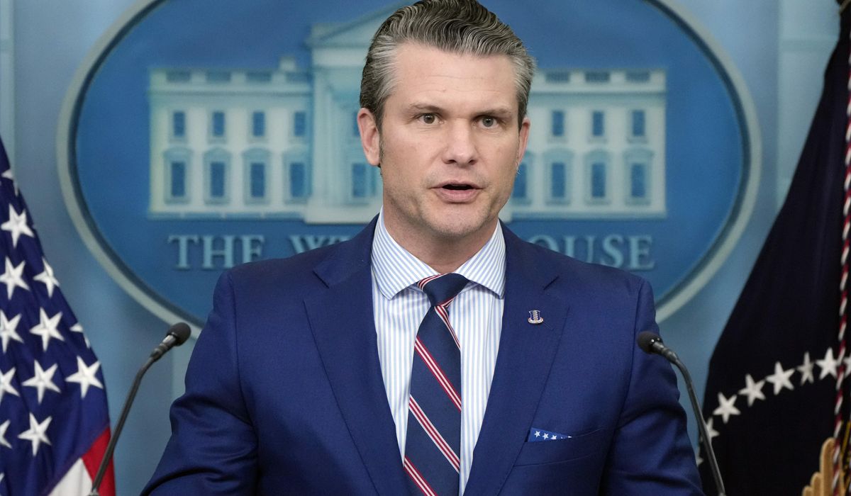 NextImg:Pentagon chief Hegseth says all options open when it comes to the Gaza Strip