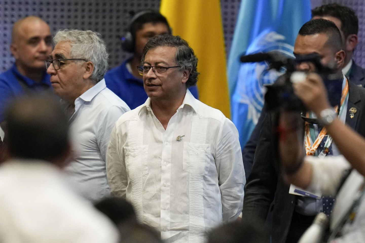 Colombia's president calls for migrants to leave jobs in the U.S. and return home
