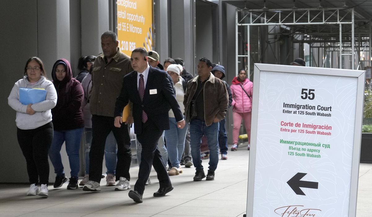 NextImg:Justice Department rescinds stop-work order for programs that provide guidance in immigration courts