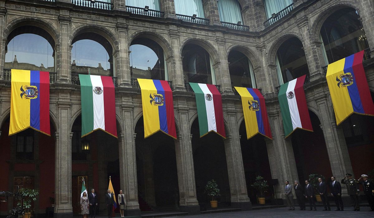 NextImg:Ecuador’s conservative president announces tariffs on Mexican exports in an echo of Trump policy