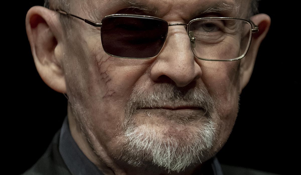 NextImg:Salman Rushdie testifies against the man charged with stabbing him on stage in 2022
