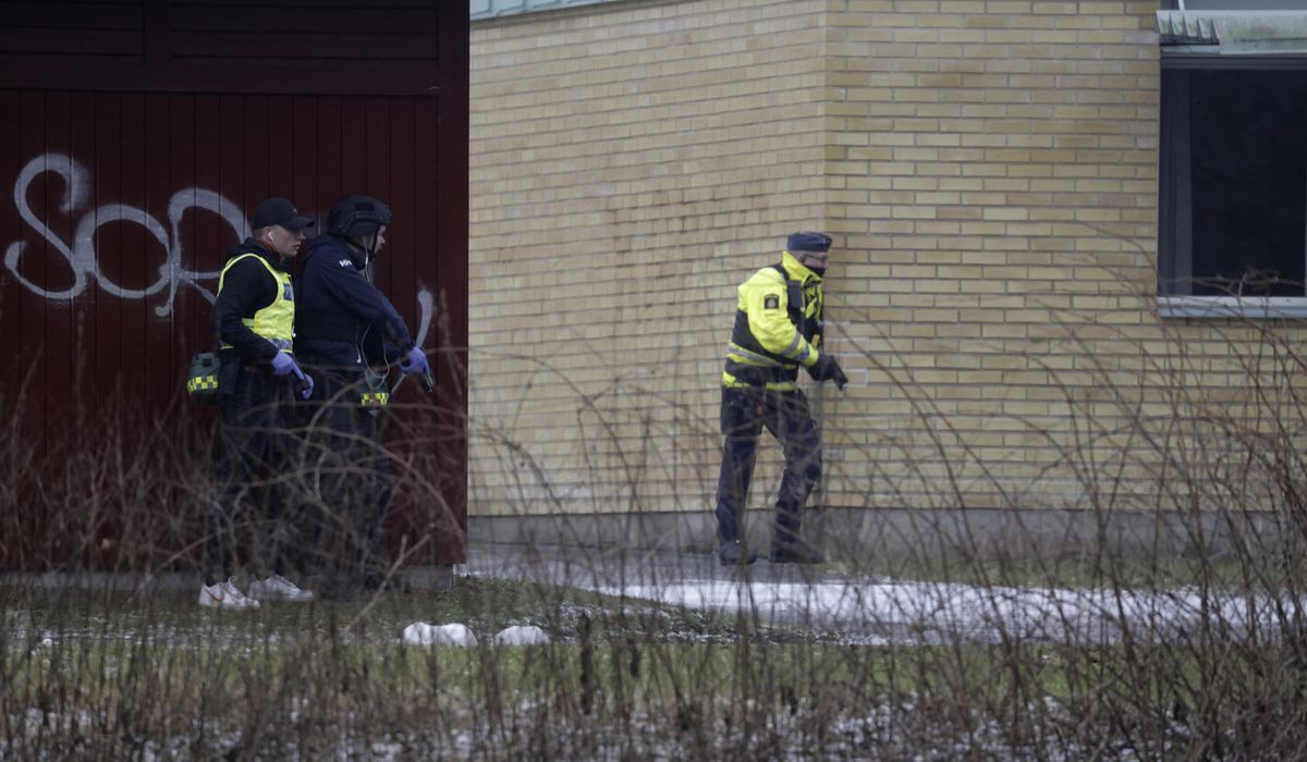 NextImg:About 10 killed in shooting at adult education center in Sweden