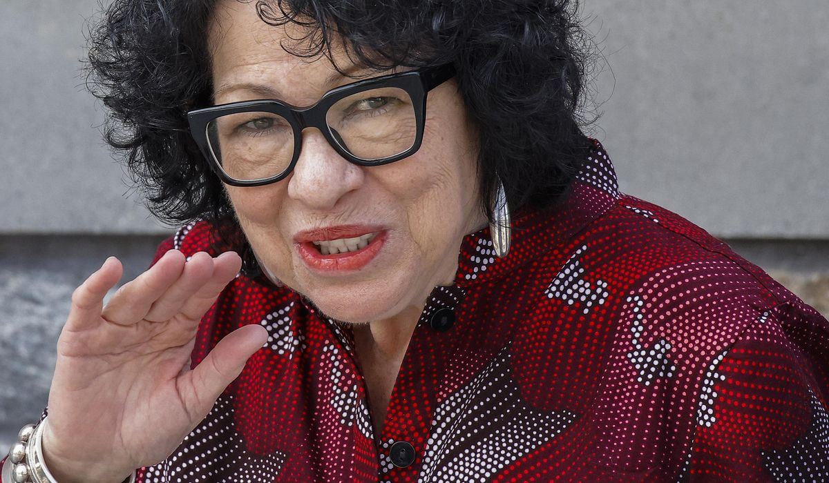 NextImg:Justice Sotomayor renews her opposition to the court’s ruling that ex-presidents have broad immunity
