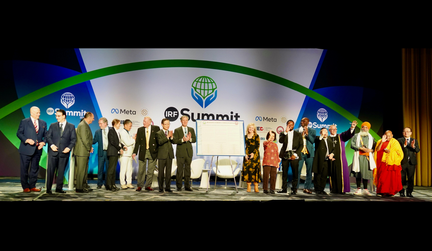 Prominent political, business and spiritual figures attend the International Religious Freedom Summit 2025 in Washington, D.C., on Feb. 4, 2025.