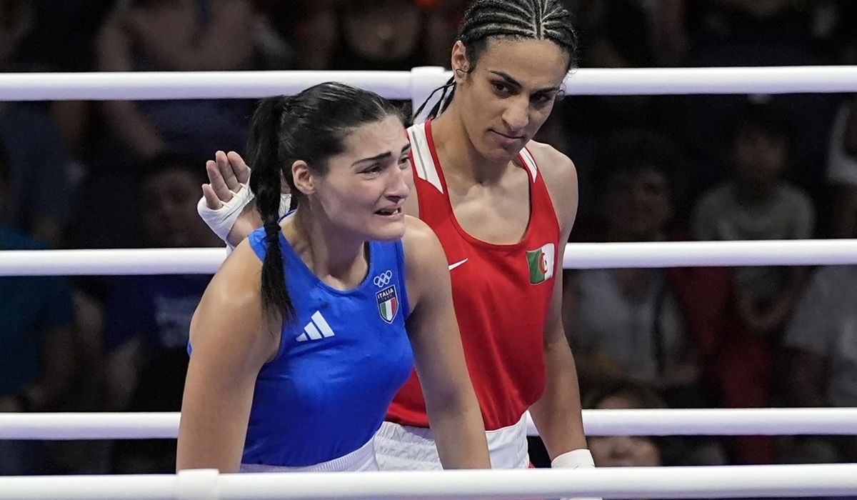 NextImg:Algerian boxer Imane Khelif says she’s ‘never stayed down’ and vows to fight back after lawsuit